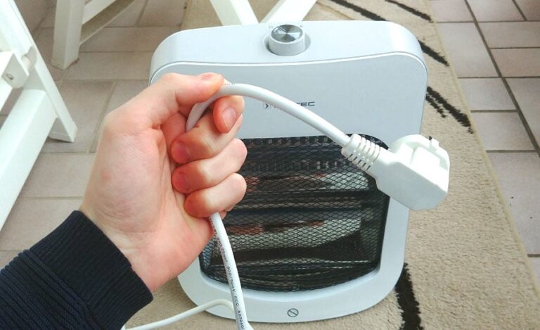 Space Heater With Long Cord