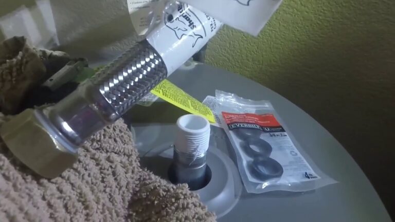 Installing Dielectric Nipples On Water Heater