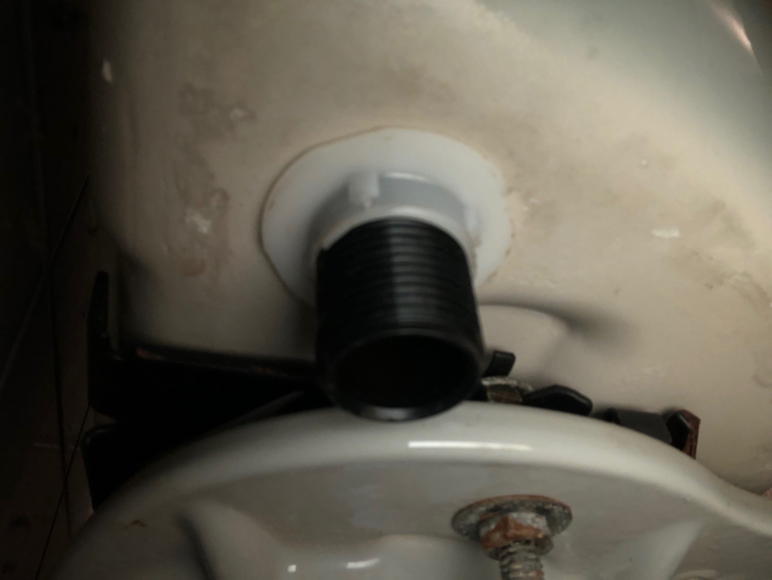 bathroom sink locking nut repair
