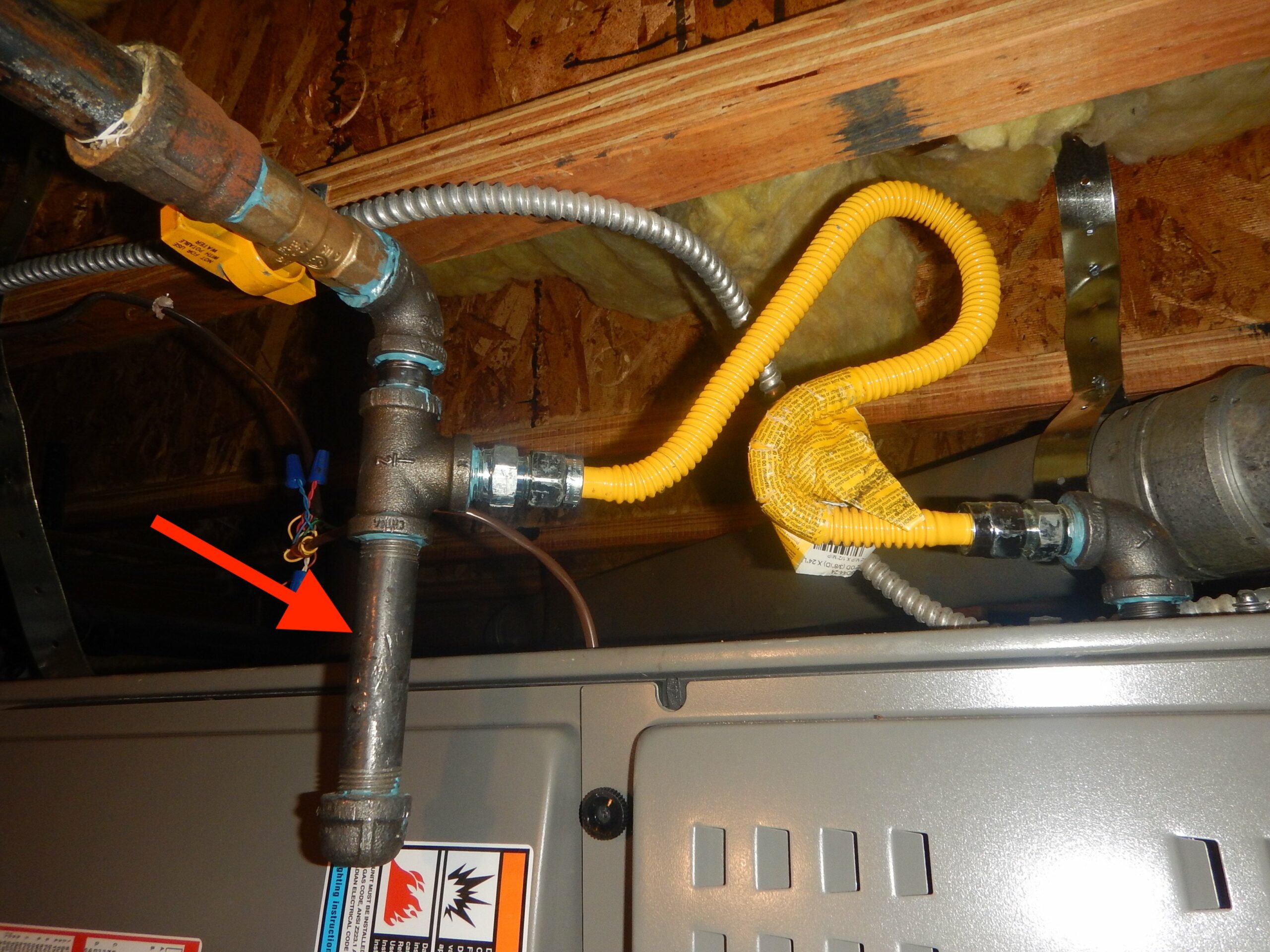 how-to-install-sediment-trap-on-gas-line-heaterview