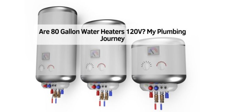 Are 80 Gallon Water Heaters 120V