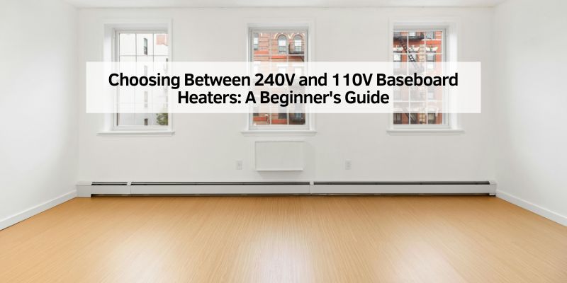 Choosing Between 240V and 110V Baseboard Heaters