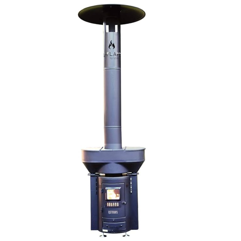 Are Q-Flame Wood Pellet Patio Heaters Safe under Cover