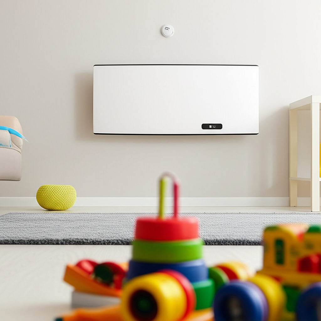 Generate a high-quality, relevant image prompt for an article about: Are Convection Wall Heaters Saf