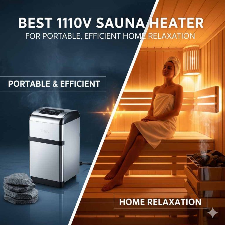 Best 110V Sauna Heater for Portable, Efficient Home Relaxation