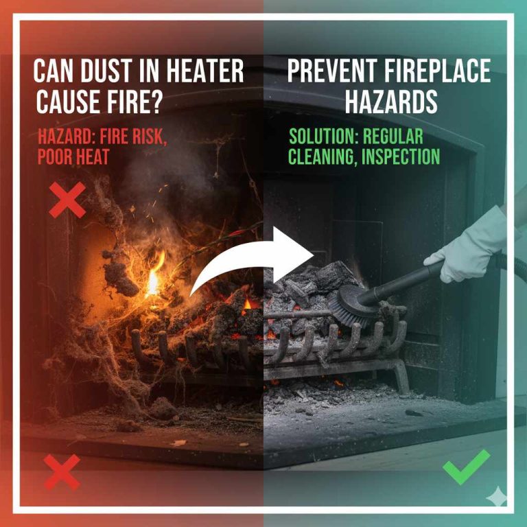 Can Dust in Heater Cause Fire