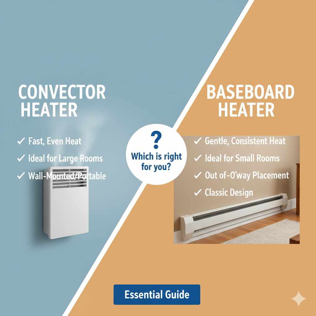 Convector vs Baseboard Heaters