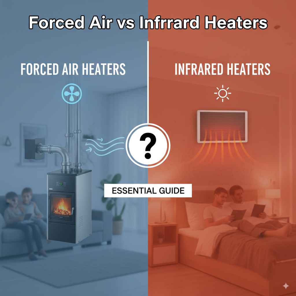 Forced Air vs Infrared Heaters