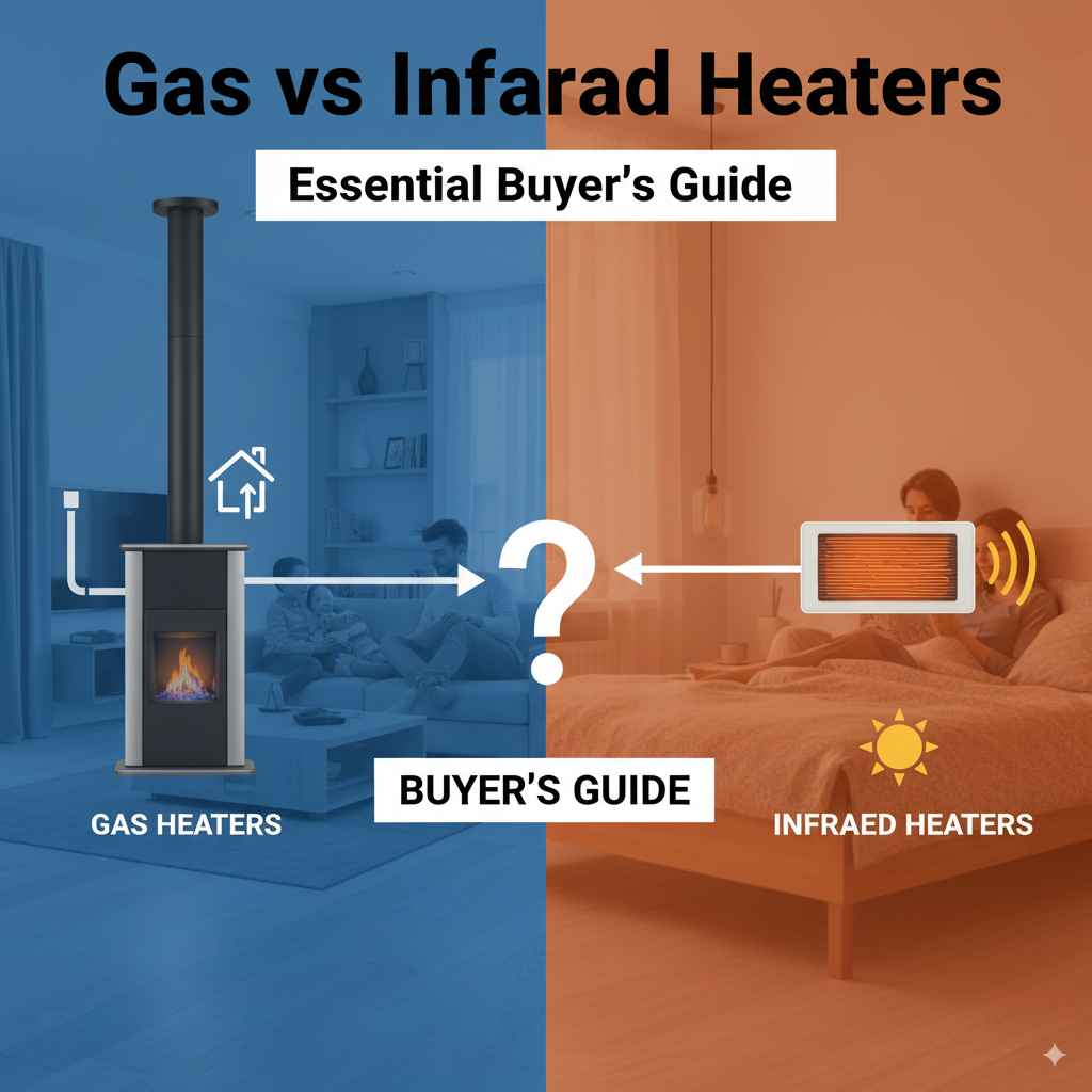 Gas vs Infrared Heaters