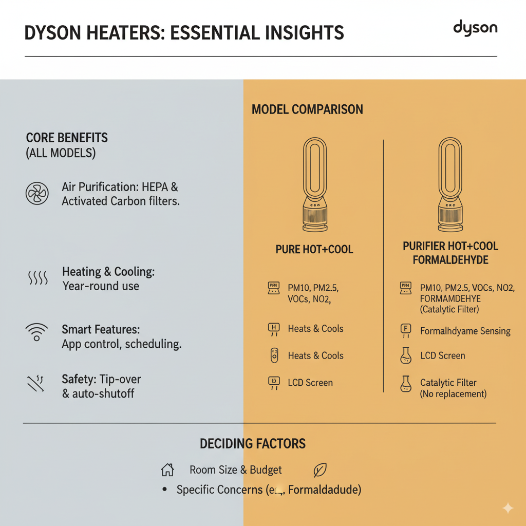 Compare Dyson Heaters