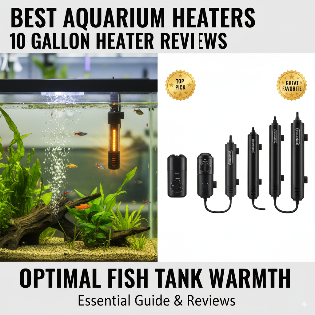 Best 10 Gallon Aquarium Heater Reviews for Optimal Fish Tank Warmth