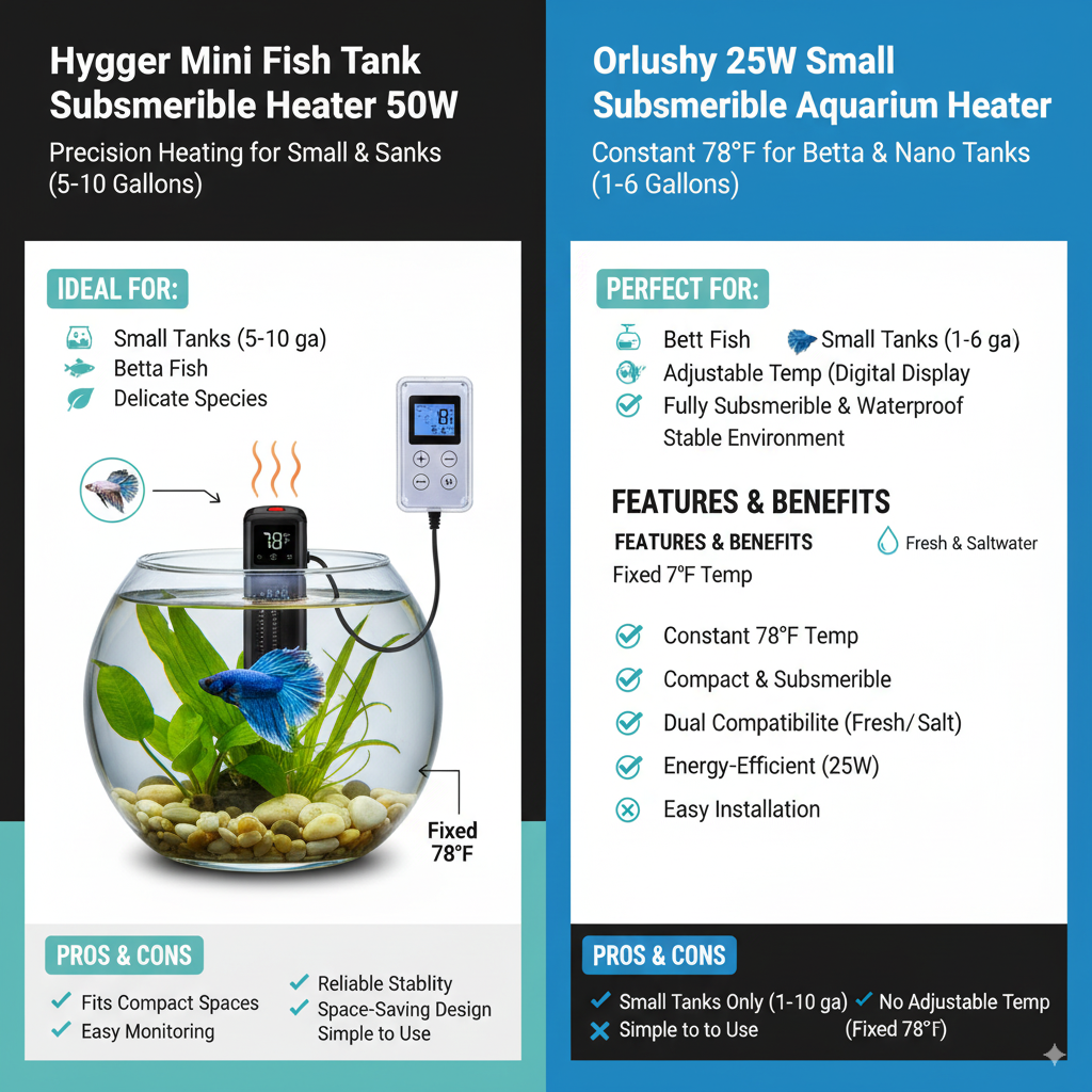 Hitop Adjustable Aquarium Heater