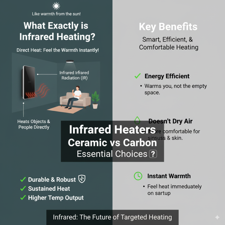 Infrared Heaters Ceramic vs Carbon