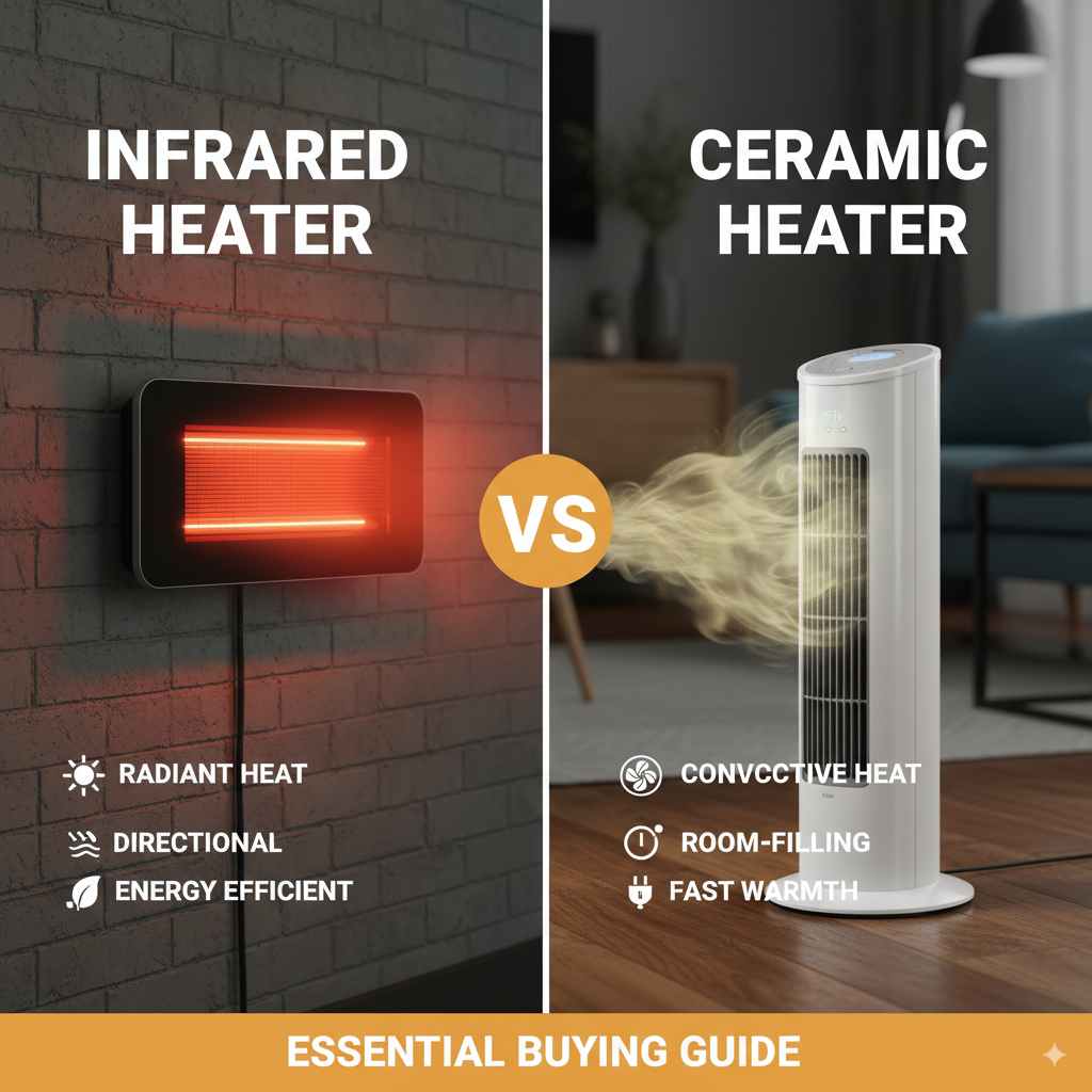 Infrared vs Ceramic Heater