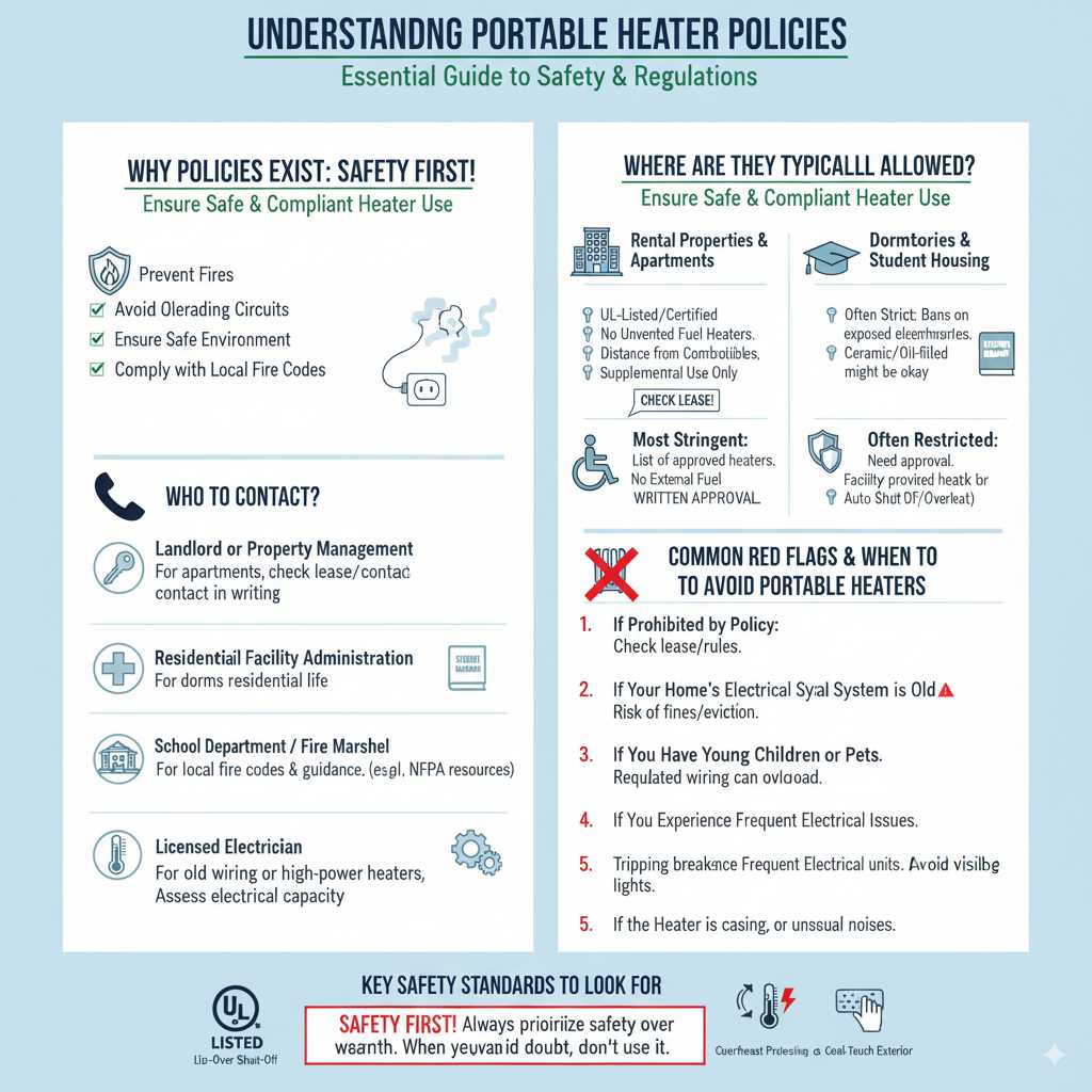 Understanding Portable Heater Policies