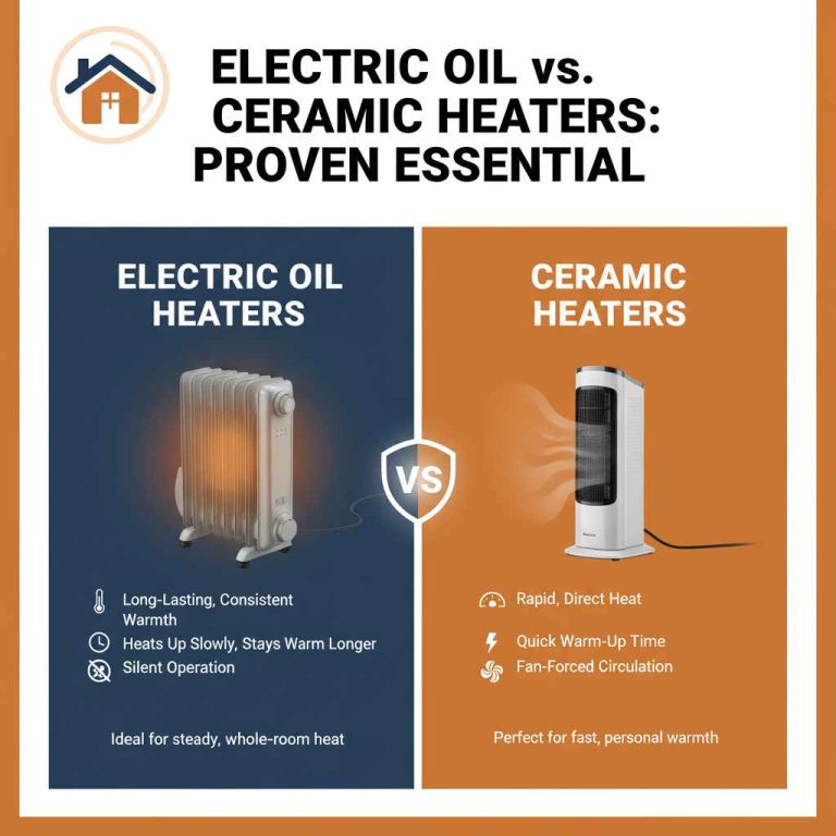 Electric Oil vs Ceramic Heaters