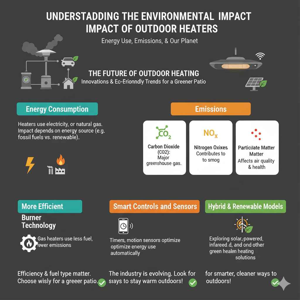 Understanding the Environmental Impact of Outdoor Heaters