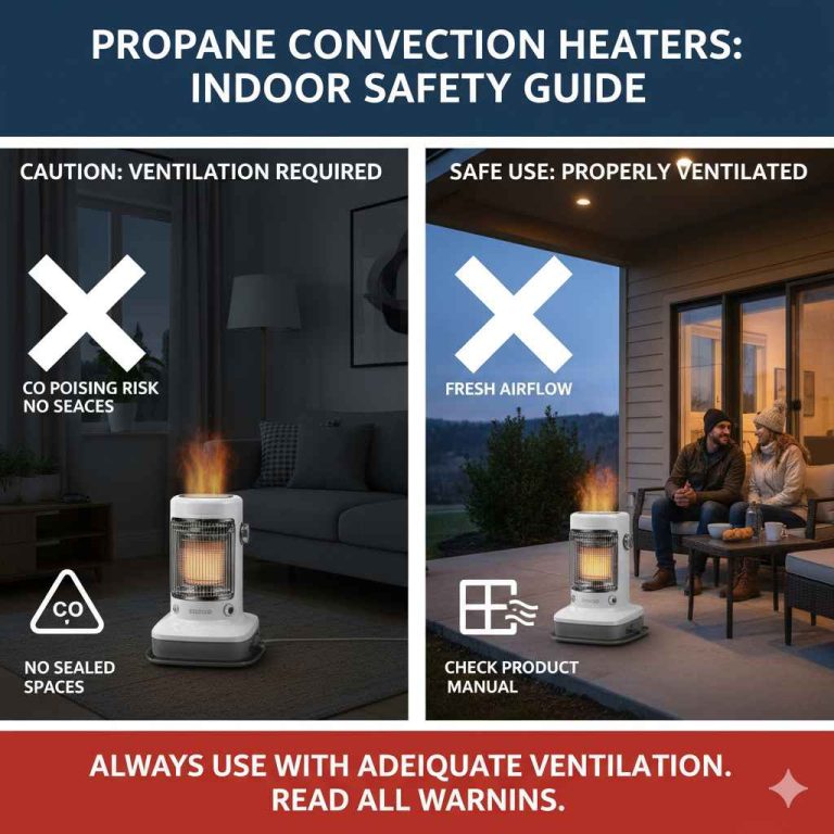 Are Propane Convection Heaters Safe for Indoors