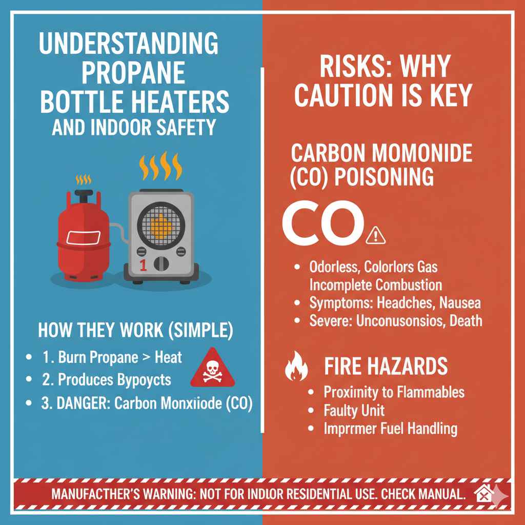 Understanding Propane Bottle Heaters and Indoor Safety