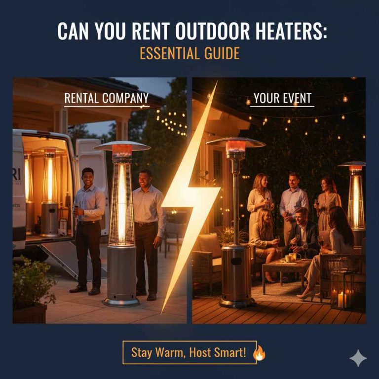 Can You Rent Outdoor Heaters: Essential Guide