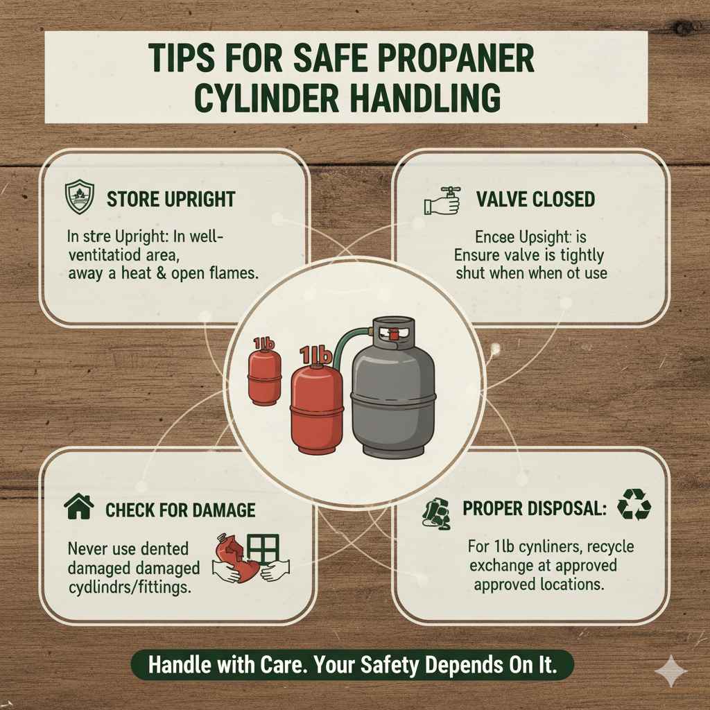 Tips for Safe Propane Cylinder Handling