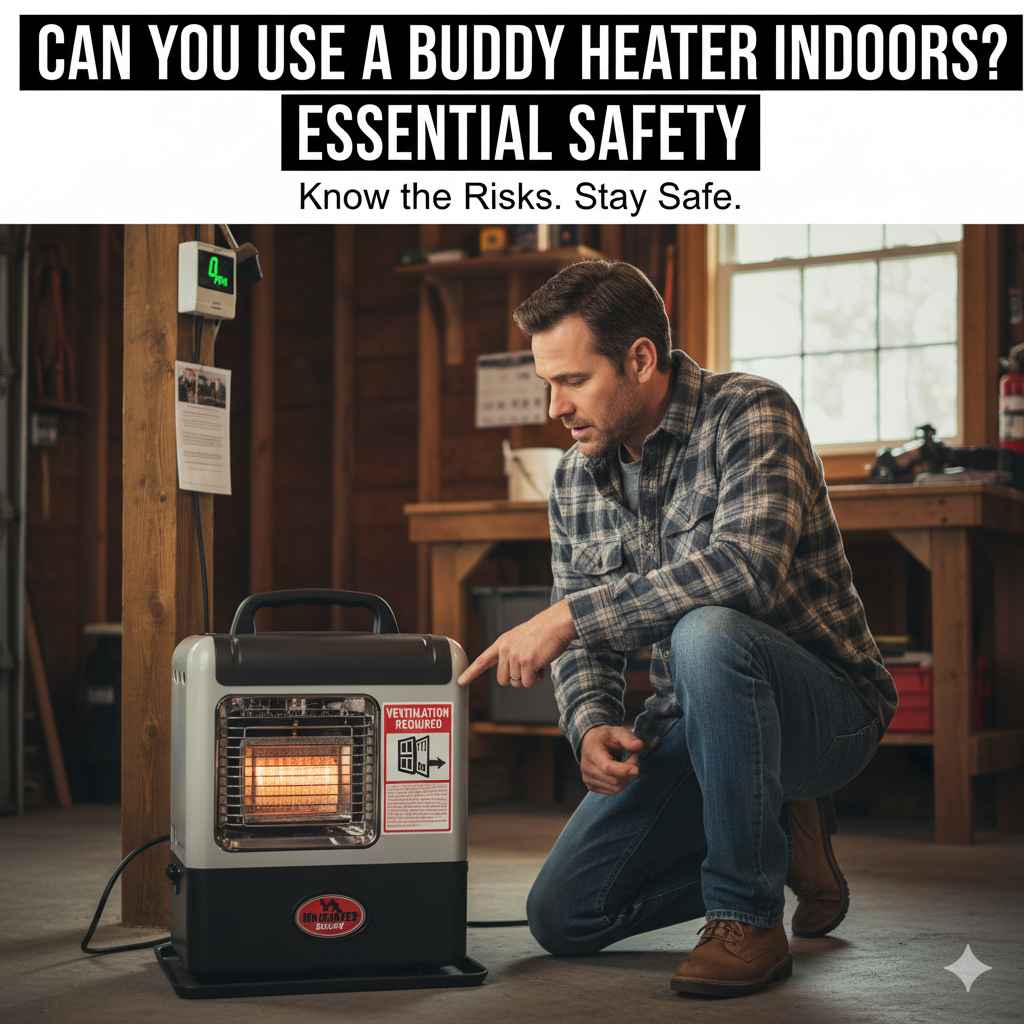 Can You Use A Buddy Heater Indoors