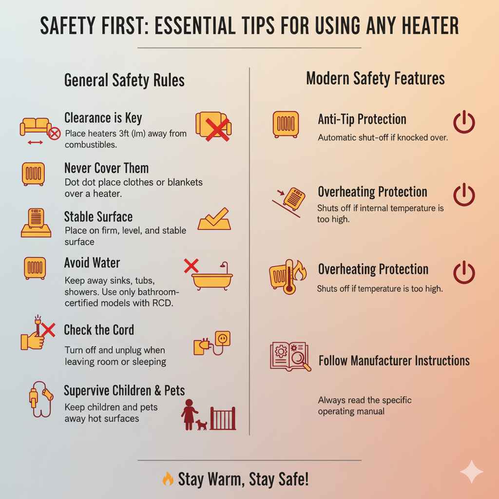 Essential Tips for Using Any Heater