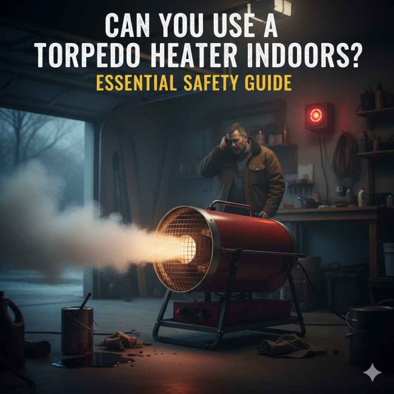 Can You Use a Torpedo Heater Indoors