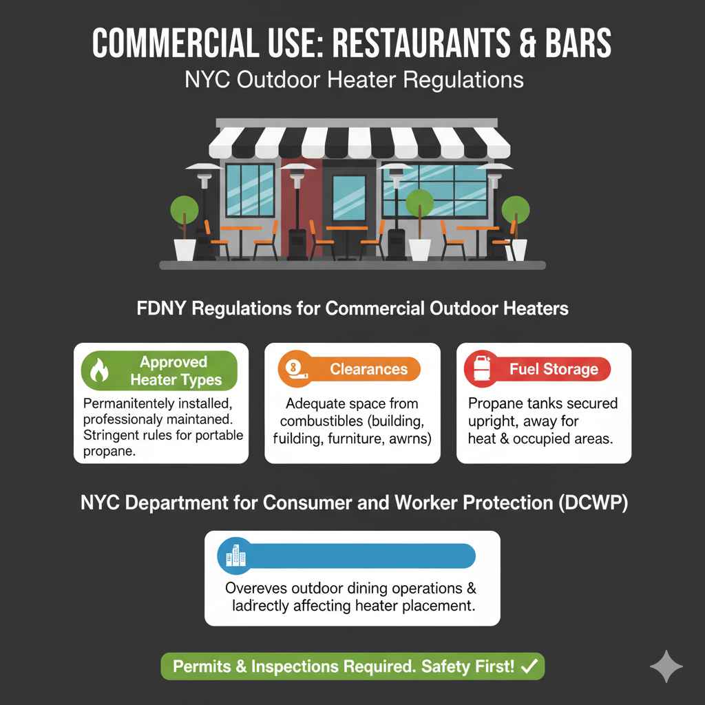 Commercial Use: Restaurants and Bars
