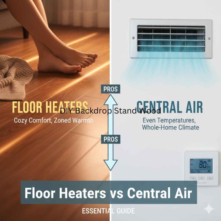 Floor Heaters vs Central Air
