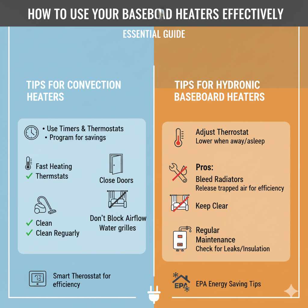 How to Use Your Baseboard Heaters Effectively