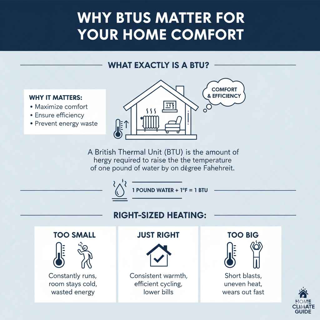 Why BTUs Matter for Your Home Comfort