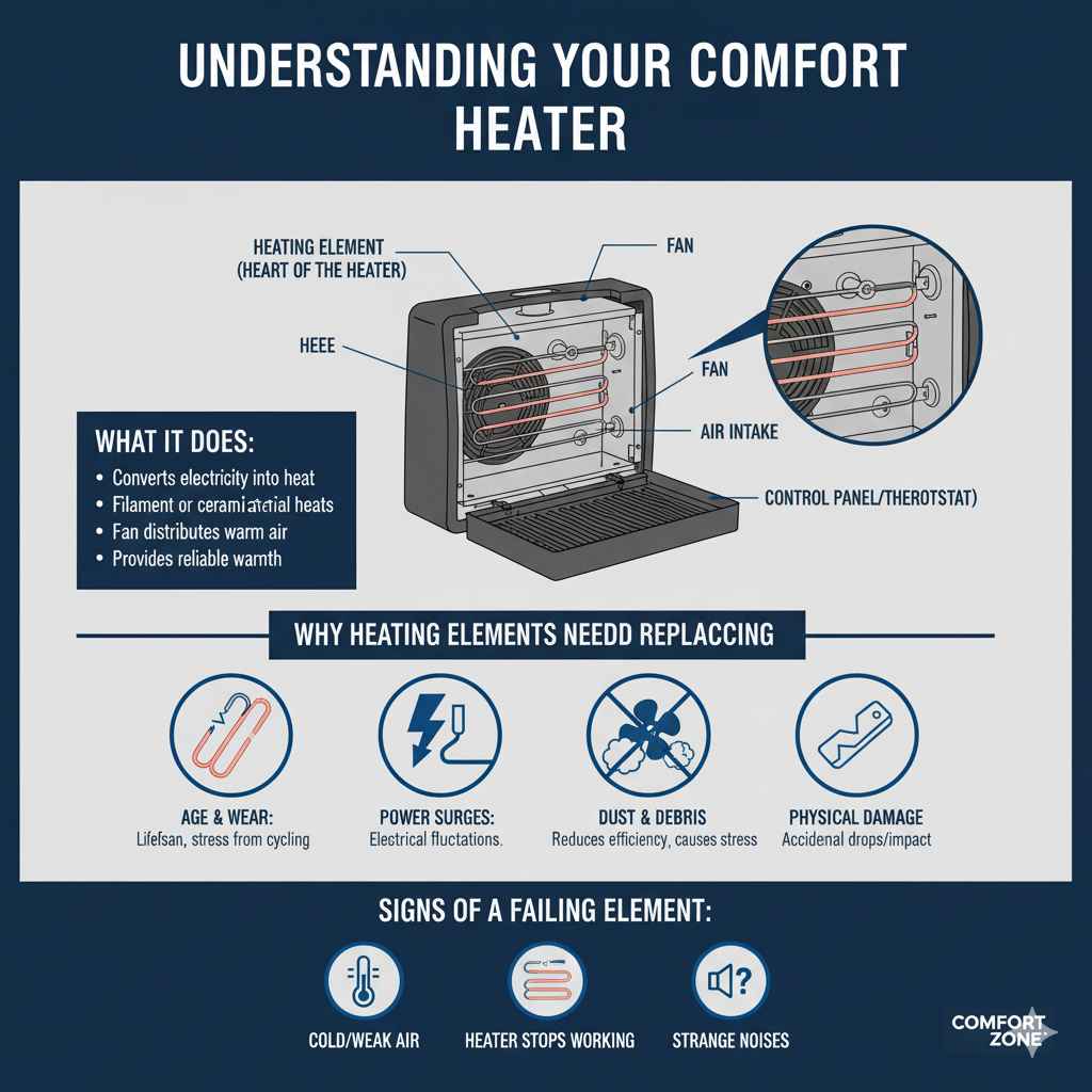 Understanding Your Comfort Zone Heater and Its Elements