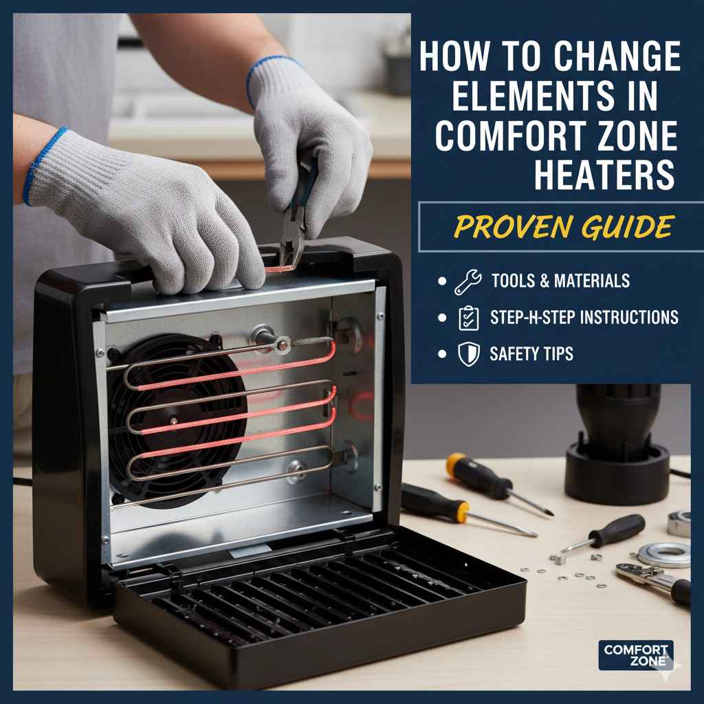 How to Change Elements in Comfort Zone Heaters