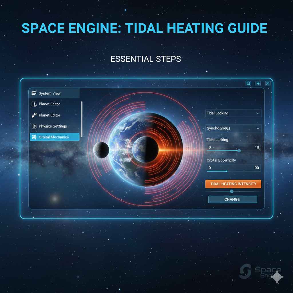 How to Change Tidal Heating Space Engine