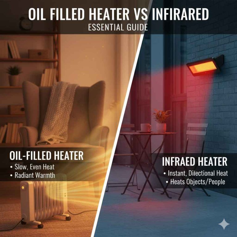 Oil Filled Heater Vs Infrared