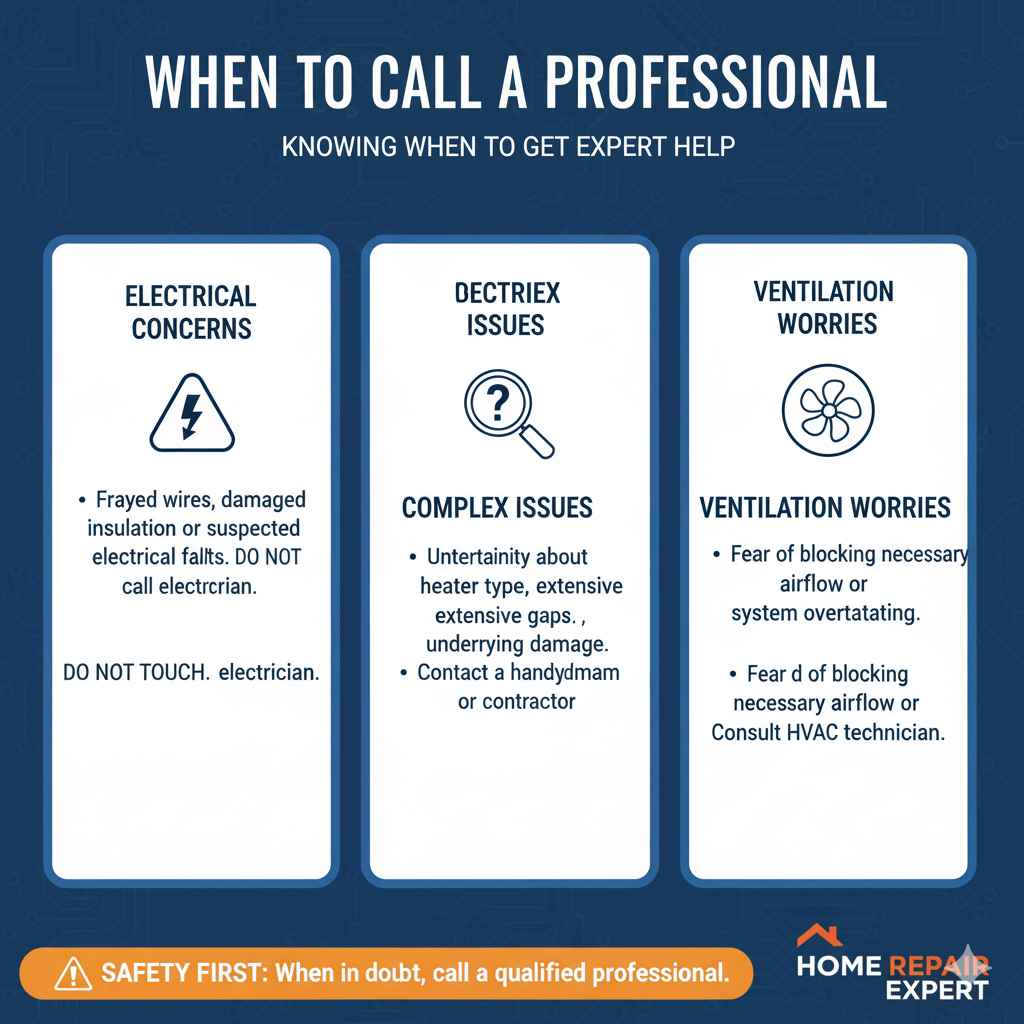 When to Call a Professional