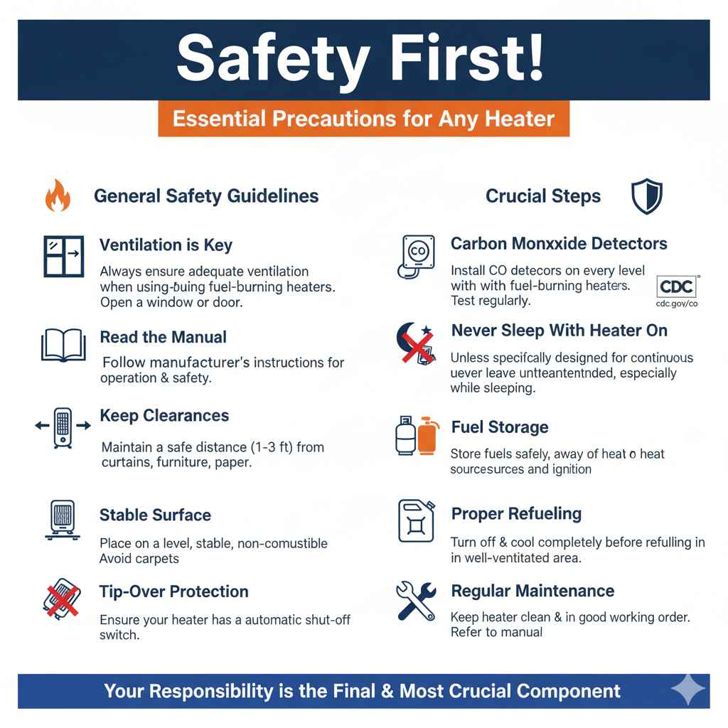 Safety First! Essential Precautions for Any Heater
