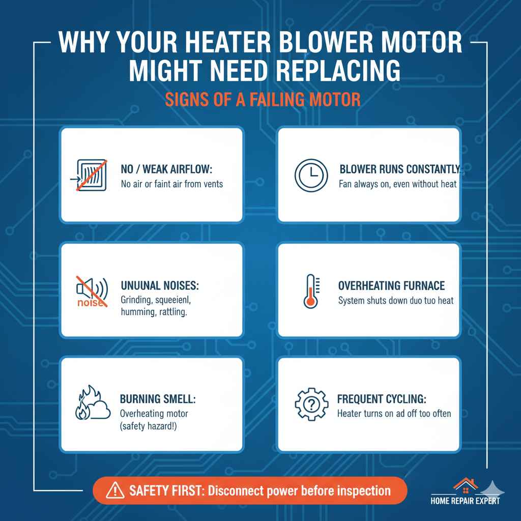 Why Your Heater Blower Motor Might Need Replacing