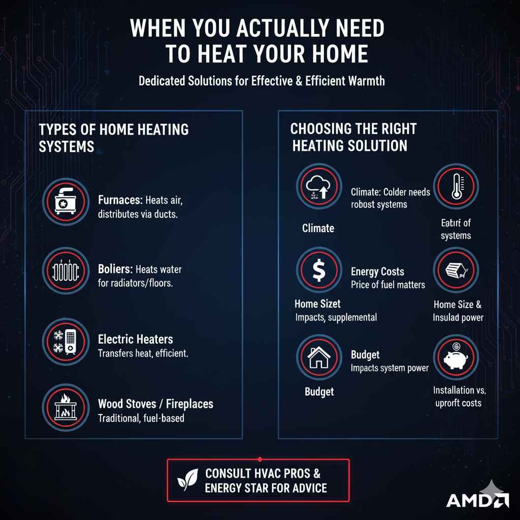 When You Actually Need to Heat Your Home