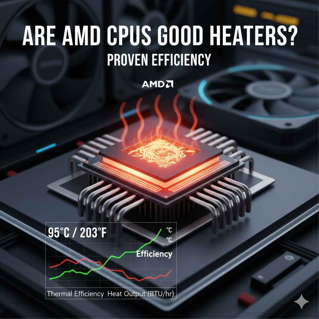 Are AMD CPUs Good Heaters