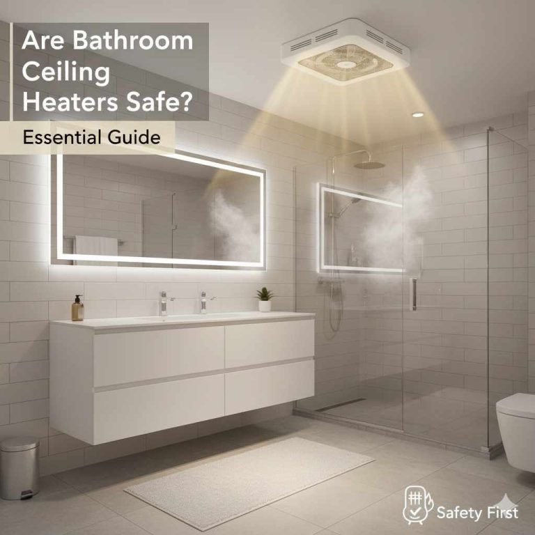 Are Bathroom Ceiling Heaters Safe
