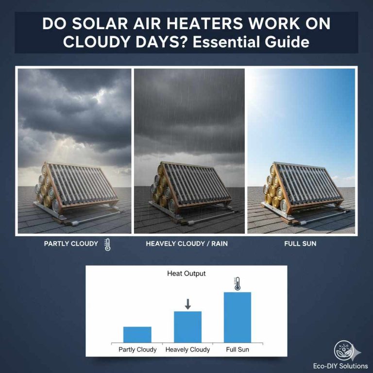 Do Solar Air Heaters Work On Cloudy Days