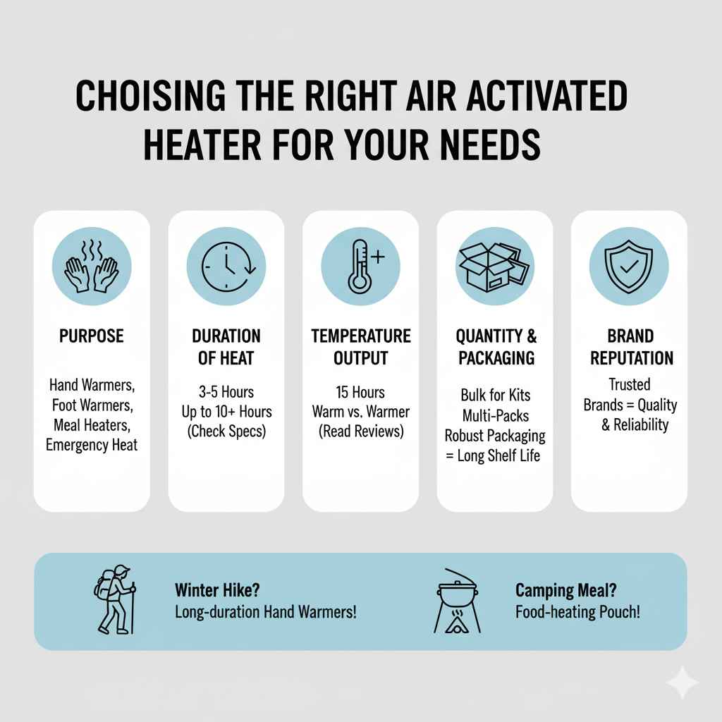 Choosing the Right Air Activated Heater for Your Needs