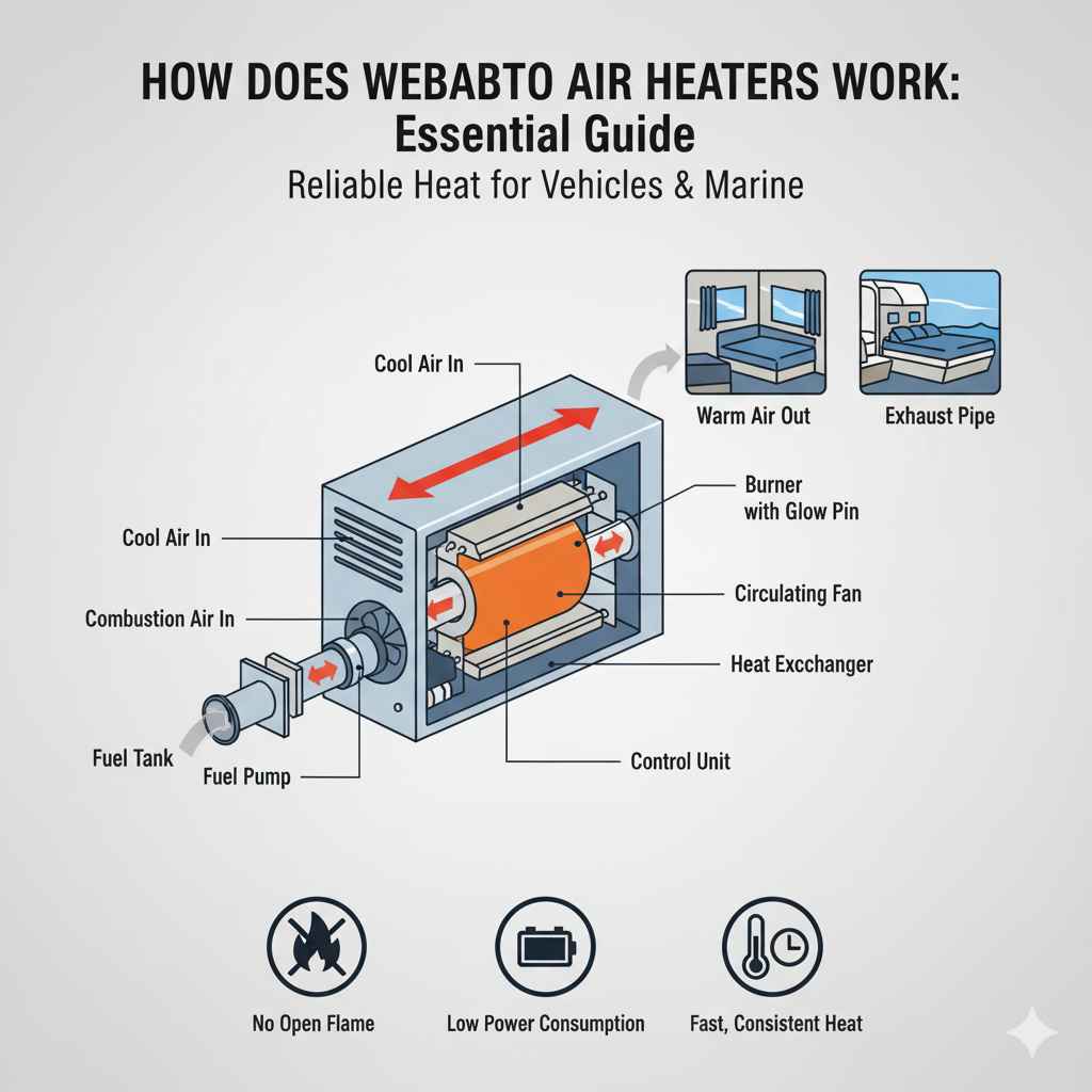 How Does Webasto Air Heaters Work