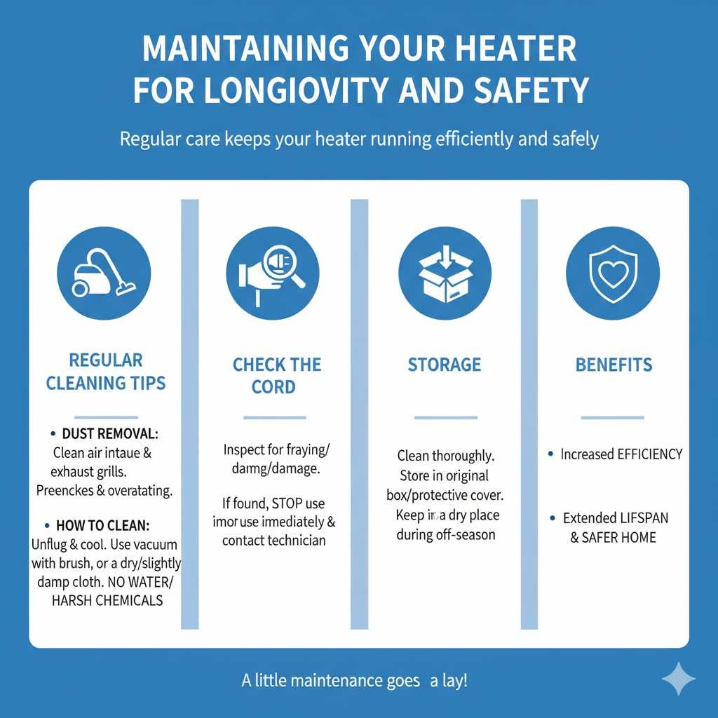 Maintaining Your Heater for Longevity and Safety