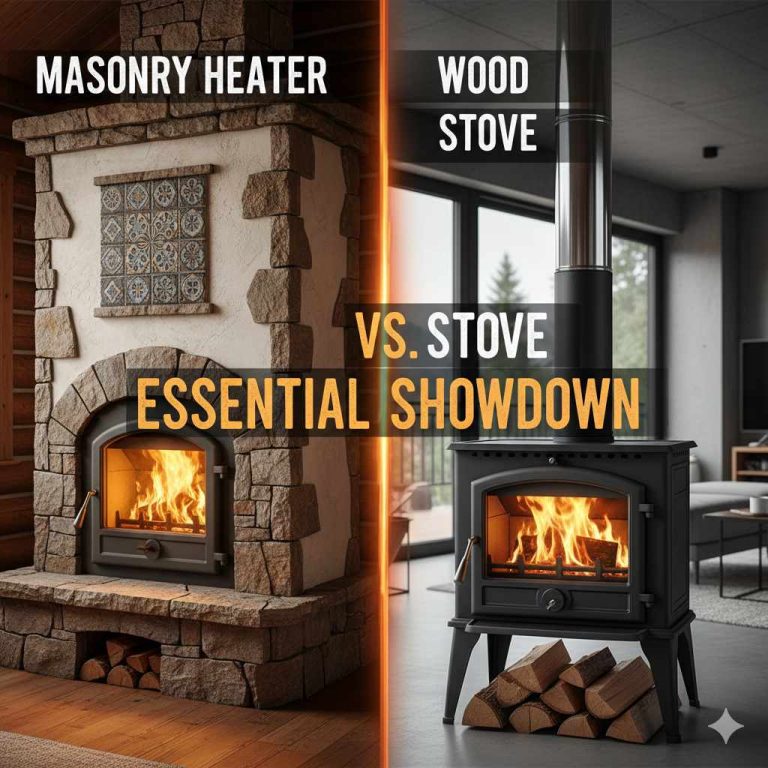 Masonry Heater vs Wood Stove
