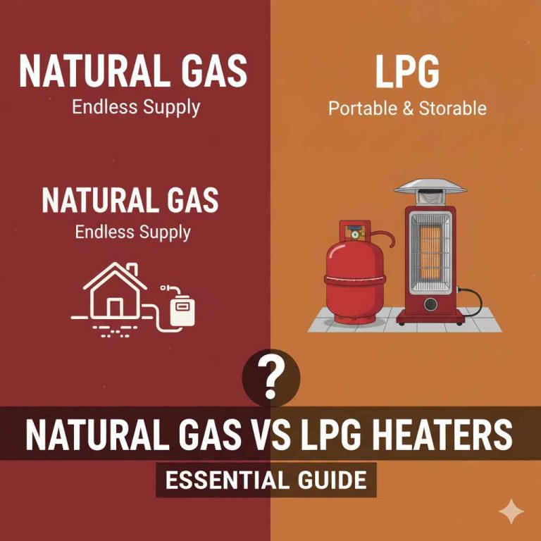 Natural Gas Vs LPG Heaters