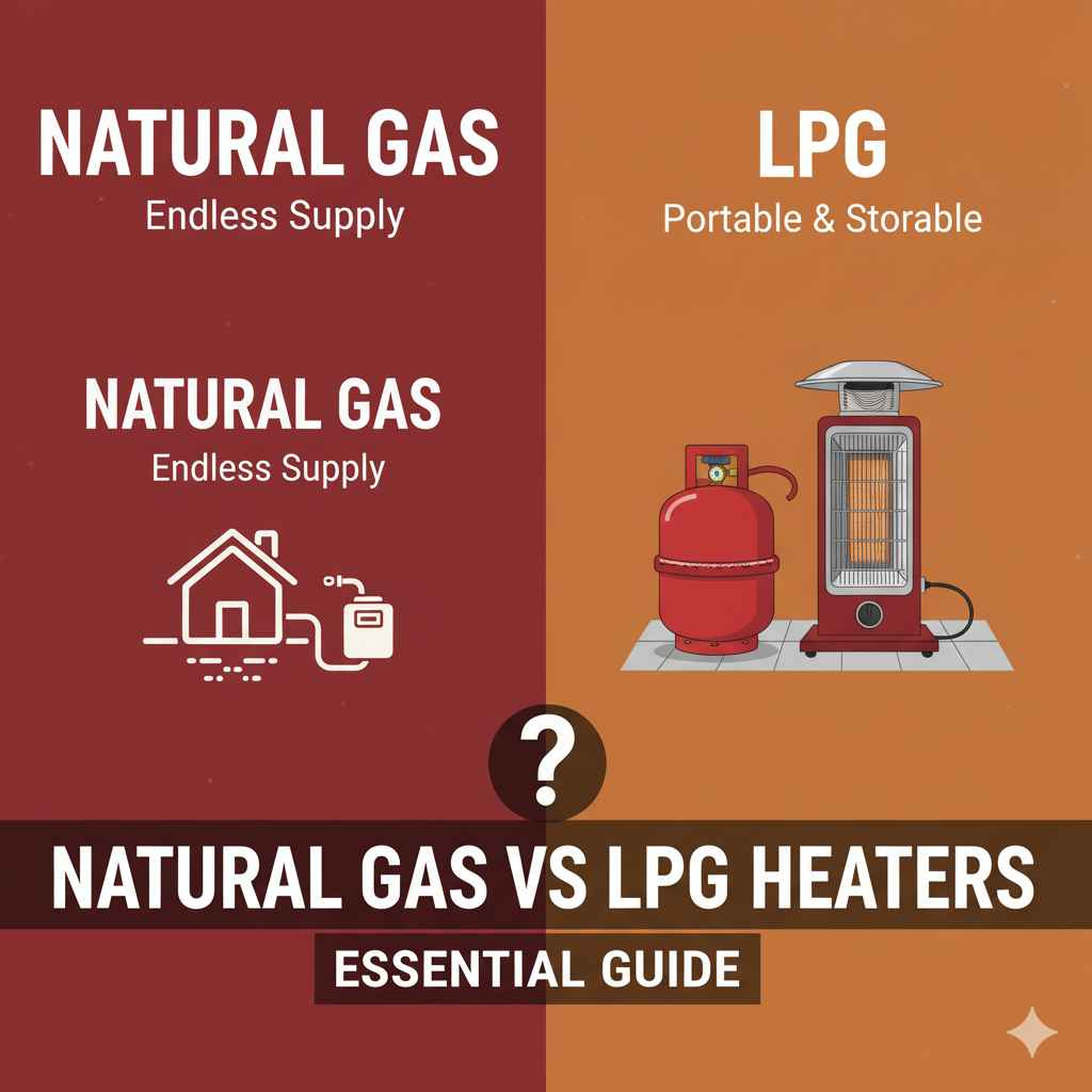 Natural Gas Vs LPG Heaters