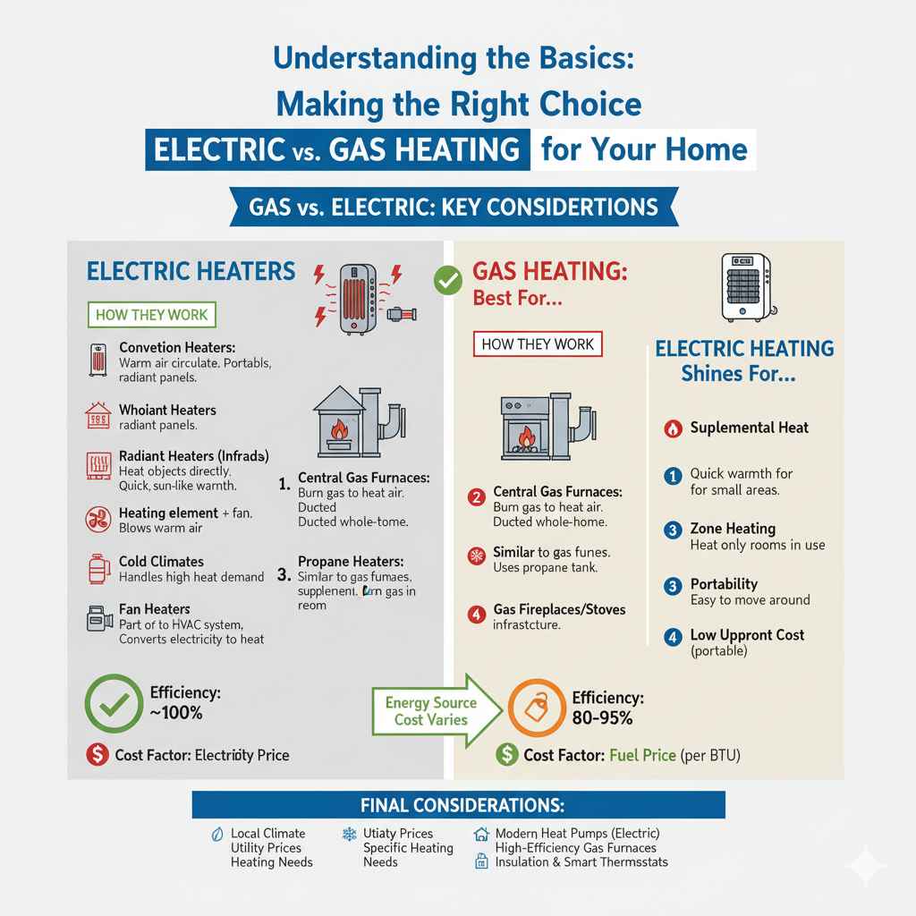 Electric vs. Gas Heating